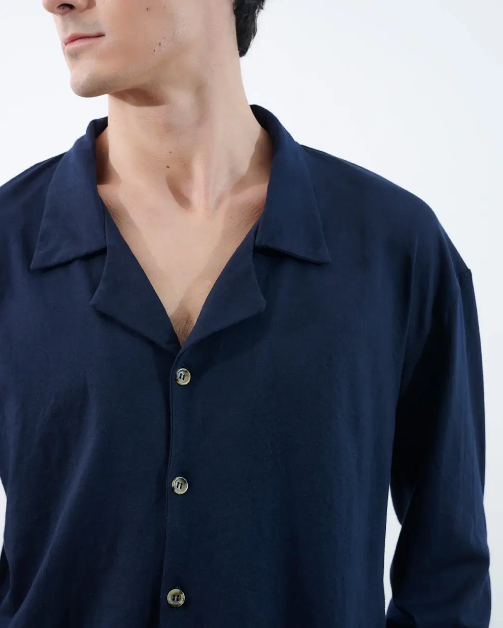 Pijama Polo Azul